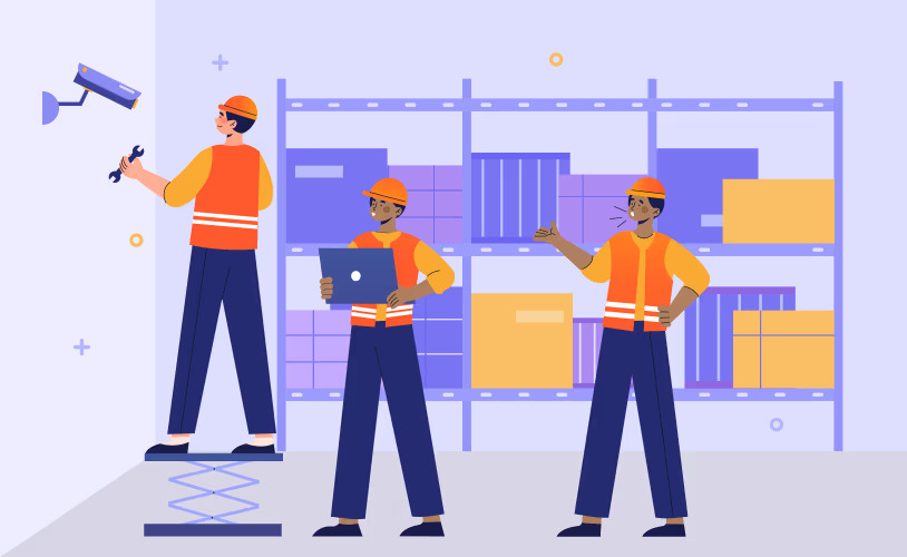 CCTV Installation Team